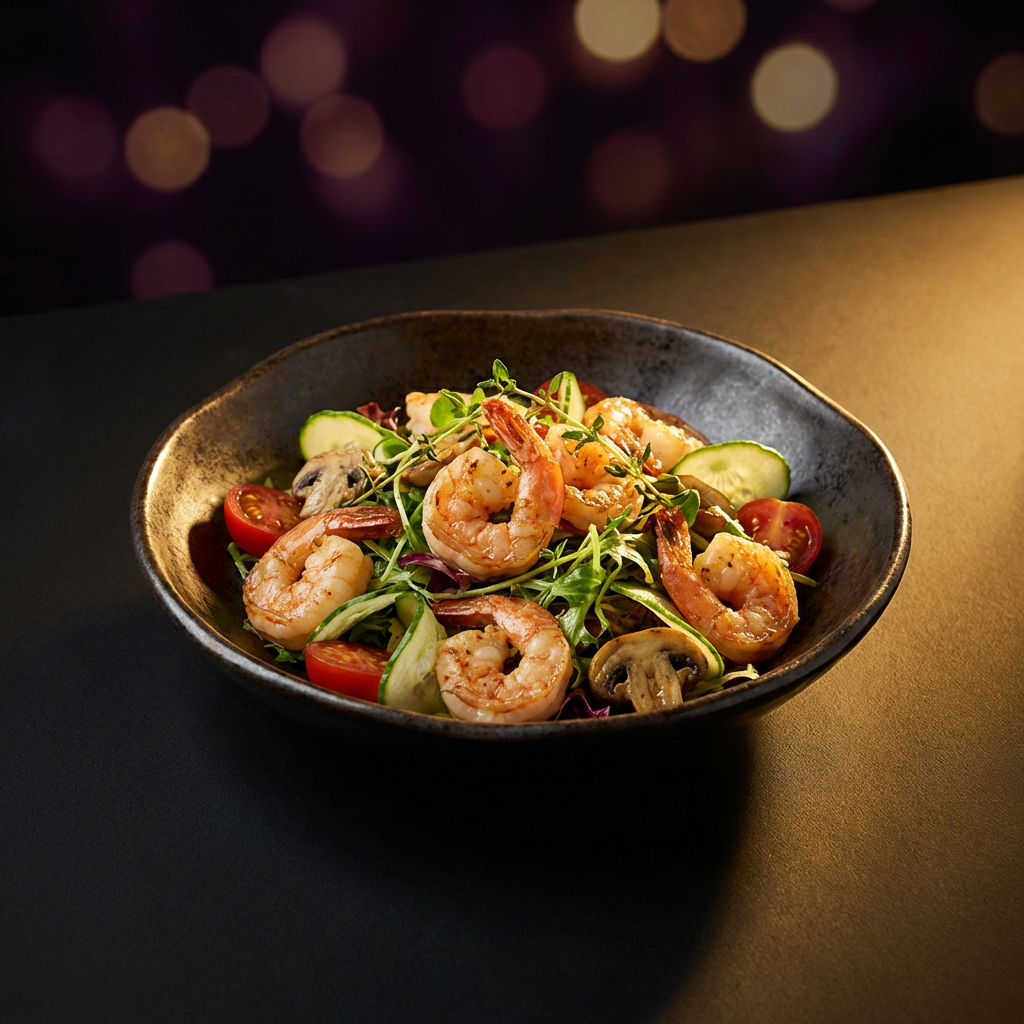 4 - Katkarapu salaatti